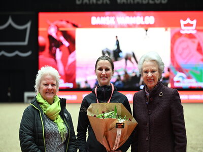 Modtageren af medaljen 2024: Betina Møller Jensen. Foto: Ridehesten