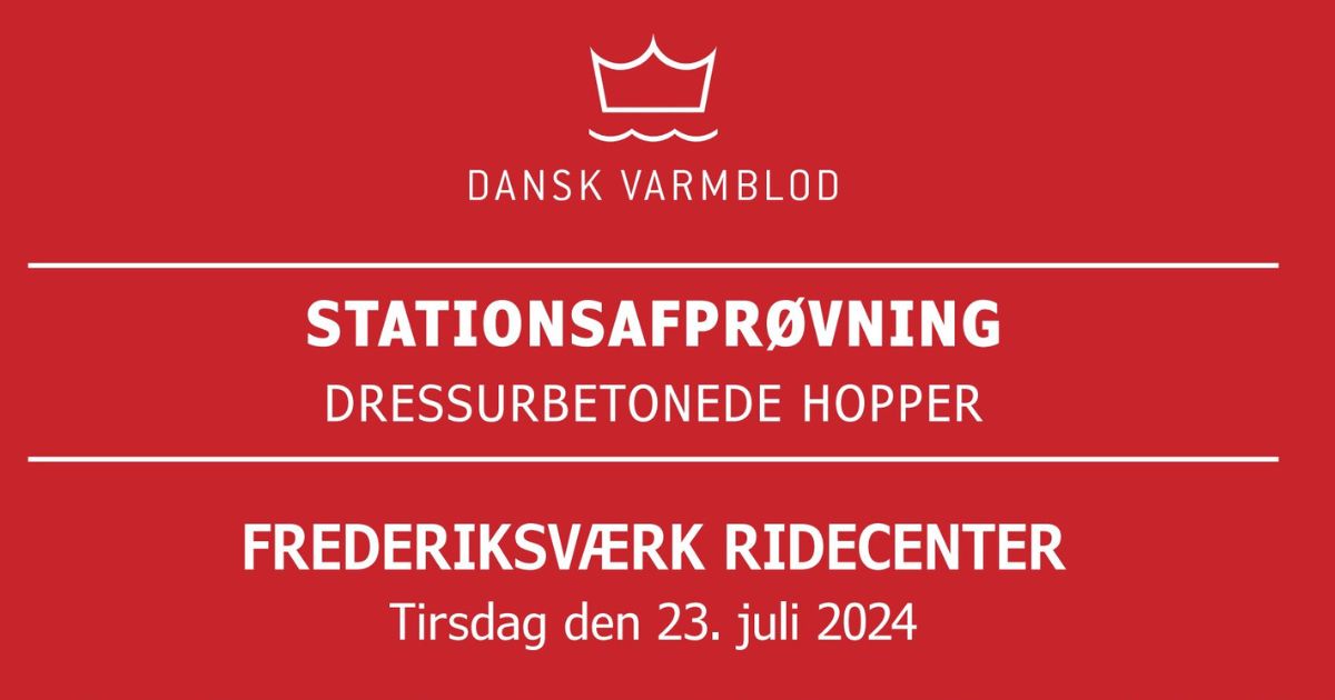 Afslutning på Stationsafprøvning
